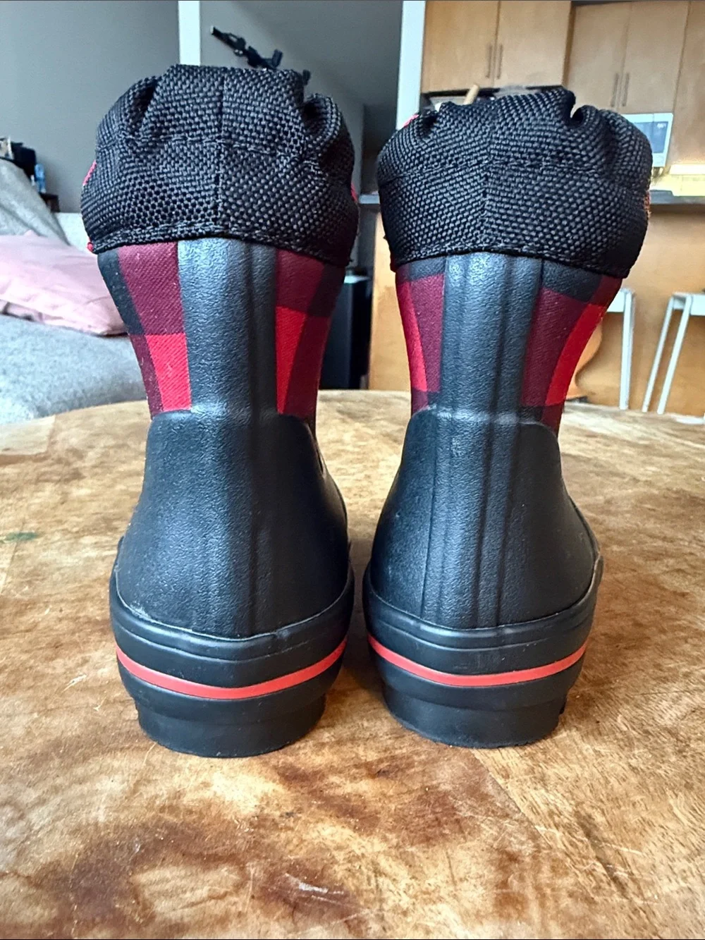 Waterproof Buffalo Plaid Snow Boots || Cat & Jack